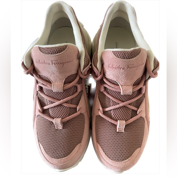 New Salvatore Ferragamo Chunky Skylar Sneakers - Picture 3 of 16